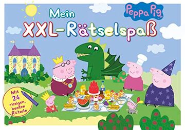 portada Mein Xxl-Rätselspaß Peppa Pig: Mit 24 Riesigen, Bunten Rätseln für Kinder ab 4 Jahren (en Alemán)