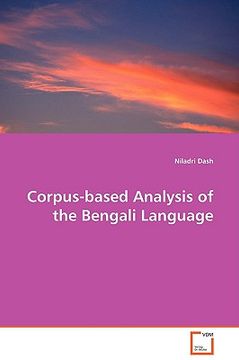 portada corpus-based analysis of the bengali language (en Inglés)