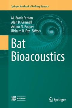 portada Bat Bioacoustics (en Inglés)