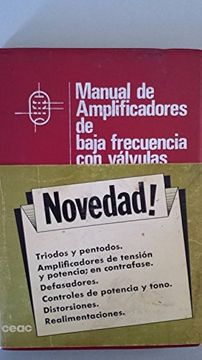 portada Manual de Amplificadores de Baja Frecuencia con Valvulas