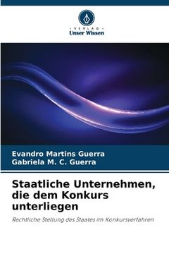 portada Staatliche Unternehmen, die dem Konkurs unterliegen (en Alemán)