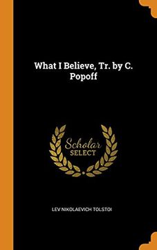 portada What i Believe, tr. By c. Popoff (en Inglés)