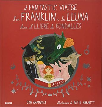 portada El Fantàstic Viatge D'en Franklin i la Lluna Dins el Llibre de Rondalles (in Catalá)