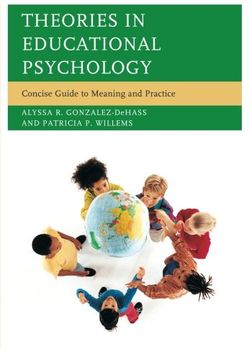 portada theories in educational psychology: concise guide to meaning and practice