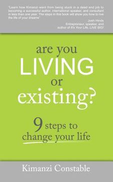 portada are you living or existing? (en Inglés)