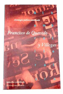 portada Antologia Poetica Comentada de Quevedo