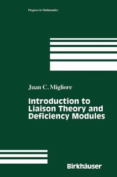 portada Introduction to Liaison Theory and Deficiency Modules (Progress in Mathematics)