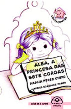 portada Alba, a princesa das sete coroas (in Galician)