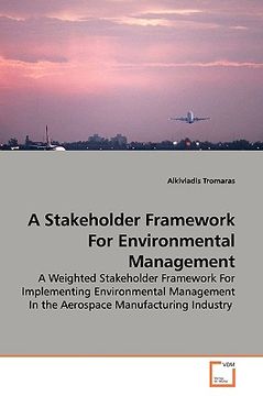 portada a stakeholder framework for environmental management (en Inglés)