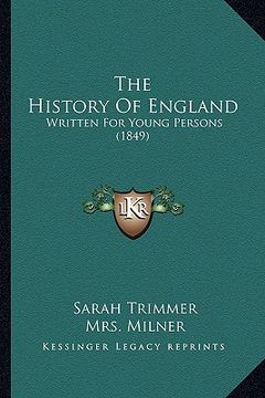 portada the history of england: written for young persons (1849) (en Inglés)