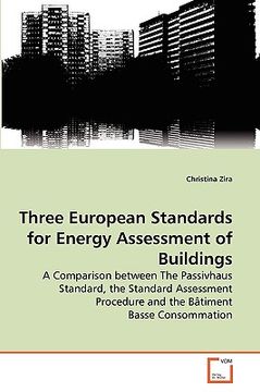portada three european standards for energy assessment of buildings (en Inglés)
