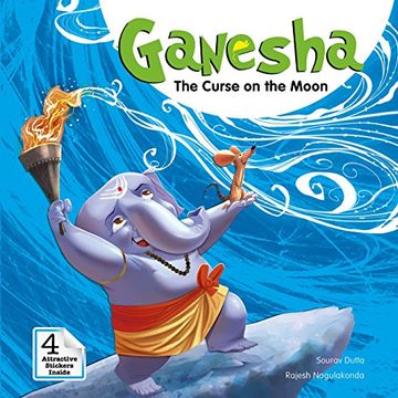 portada Ganesha: The Curse on the Moon (Campfire Graphic Novels) (en Inglés)