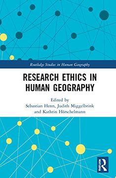 portada Research Ethics in Human Geography (Routledge Studies in Human Geography) (in English)