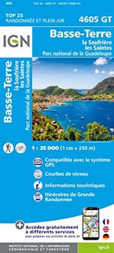 portada Basse Terre - les Saintes - la Désirades 1: 25 000 (en Francés)