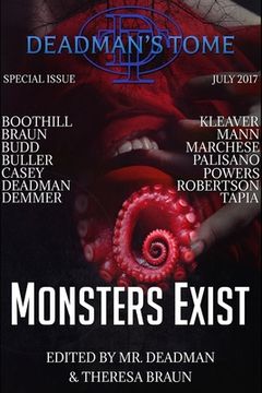 portada Deadman's Tome Monsters Exist (en Inglés)