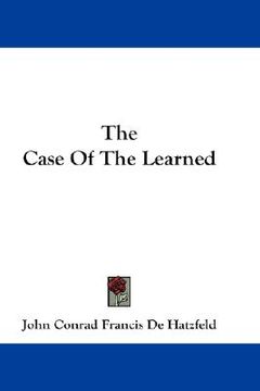 portada the case of the learned (en Inglés)