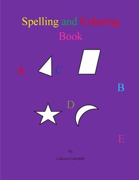 portada Spelling and Coloring Book (en Inglés)