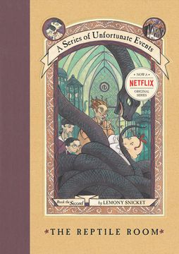 portada A Series of Unfortunate Events #2: The Reptile Room (in English)