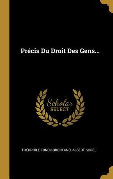 portada Précis Du Droit Des Gens... (in French)