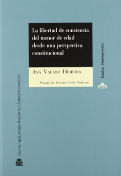 portada La libertad de conciencia del menor de edad desde una perspectiva constitucional (Estudios Constitucionales)