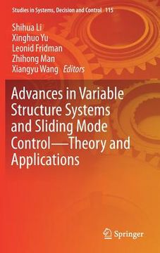 portada Advances in Variable Structure Systems and Sliding Mode Control--Theory and Applications (en Inglés)