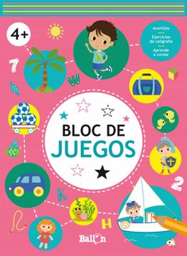 portada Bloc de Juegos +4 (in Spanish)