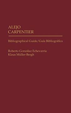 portada Alejo Carpentier: Bibliographical Guide (in English)