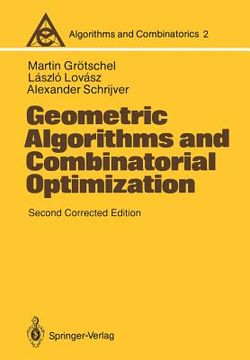 portada geometric algorithms and combinatorial optimization