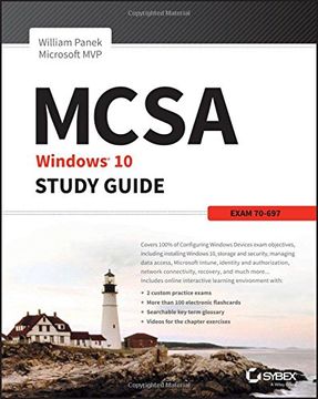 portada McSa Microsoft Windows 10 Study Guide: Exam 70-697 (en Inglés)