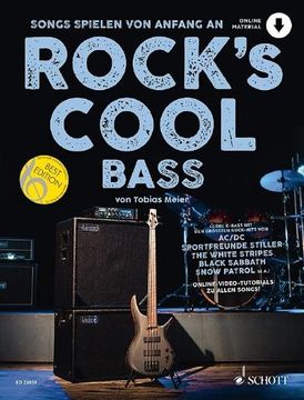 portada Rock's Cool Bass: Songs Spielen von Anfang an. E-Bass. Ausgabe mit Online-Audiodatei.