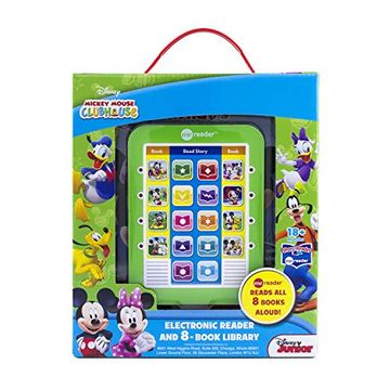 portada Disney Mickey Mouse Clubhouse - me Reader Electronic Reader and 8-Book Library - pi Kids (en Inglés)