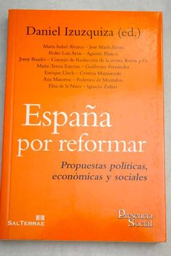 portada España por reformar: propuestas políticas económicas y sociales