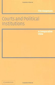 portada Courts and Political Institutions: A Comparative View (en Inglés)