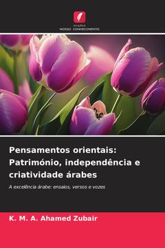 portada Pensamentos Orientais: Património, Independência e Criatividade Árabes