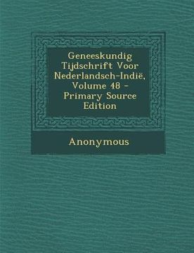 portada Geneeskundig Tijdschrift Voor Nederlandsch-Indie, Volume 48
