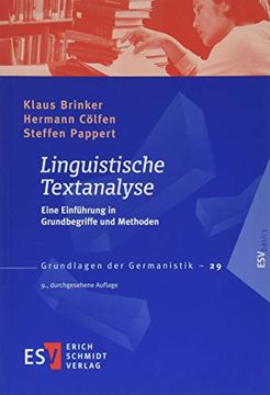 portada Linguistische Textanalyse (en Alemán)