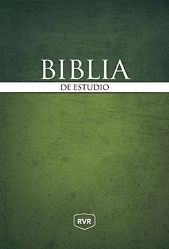 portada Santa Biblia de Estudio Reina Valera Revisada Rvr, Tapa Dura