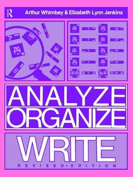 portada Analyze, Organize, Write (en Inglés)