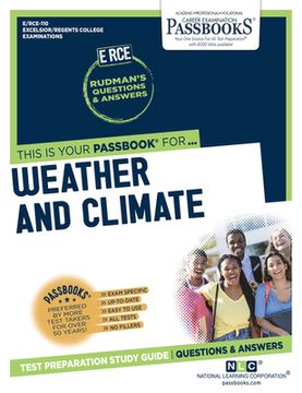 portada Weather and Climate (Rce-110): Passbooks Study Guide Volume 110 (en Inglés)