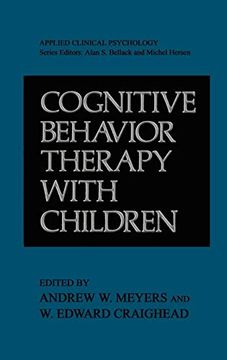 portada Cognitive Behavior Therapy With Children (en Inglés)