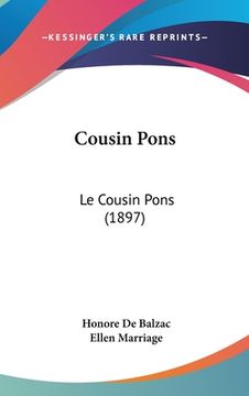 portada Cousin Pons: Le Cousin Pons (1897) (in French)