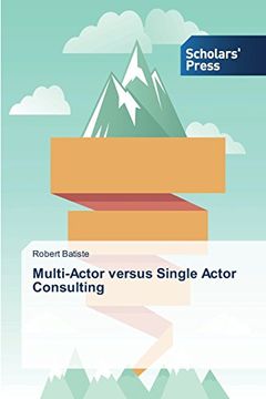 portada Multi-Actor versus Single Actor Consulting
