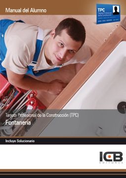 portada Manual Tarjeta Profesional de la Construcción (TPC). Fontanería