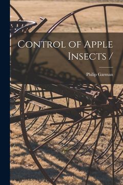 portada Control of Apple Insects / (en Inglés)