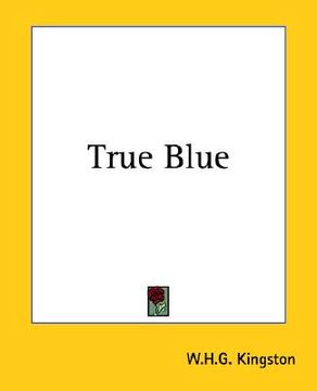 portada true blue (in English)