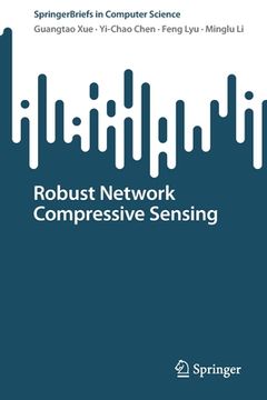 portada Robust Network Compressive Sensing (en Inglés)