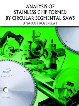 portada analysis of stainless chip formed by circular segmental saws (en Inglés)