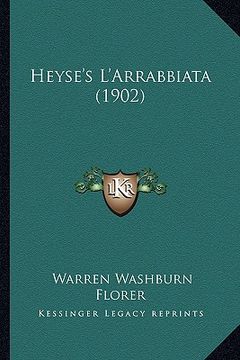 portada heyse's l'arrabbiata (1902) (in English)