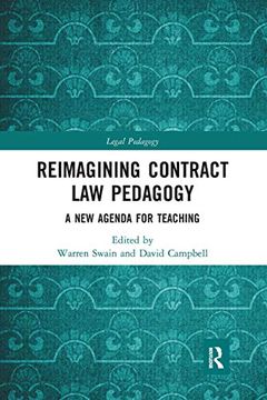 portada Reimagining Contract law Pedagogy (Legal Pedagogy) (en Inglés)