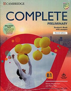 portada Complete Preliminary Self Study Pack (sb w Answers w Online Practice and wb w Answers w Audio Download and Class Audio): For the Revised Exam From 2020 (en Inglés)